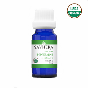 Organic Peppermint Essential Oil - Savhera